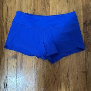 Lululemon Speed up 2.5in Shorts in Blue